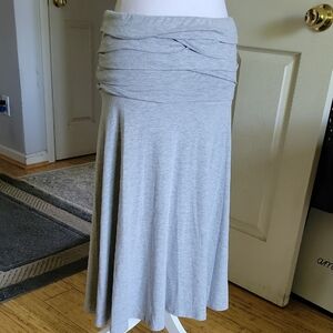 Serene Gray Women's Skirt